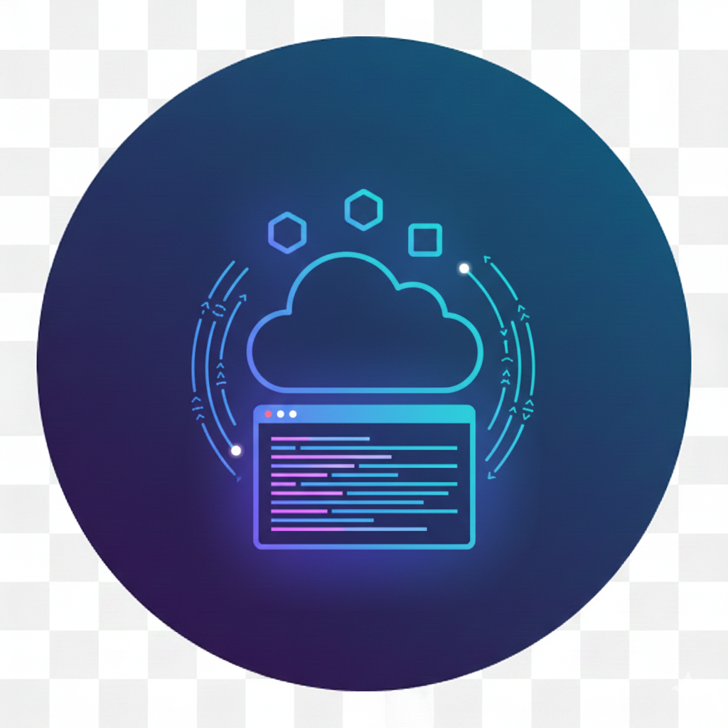 Cloud and DevOps services icon